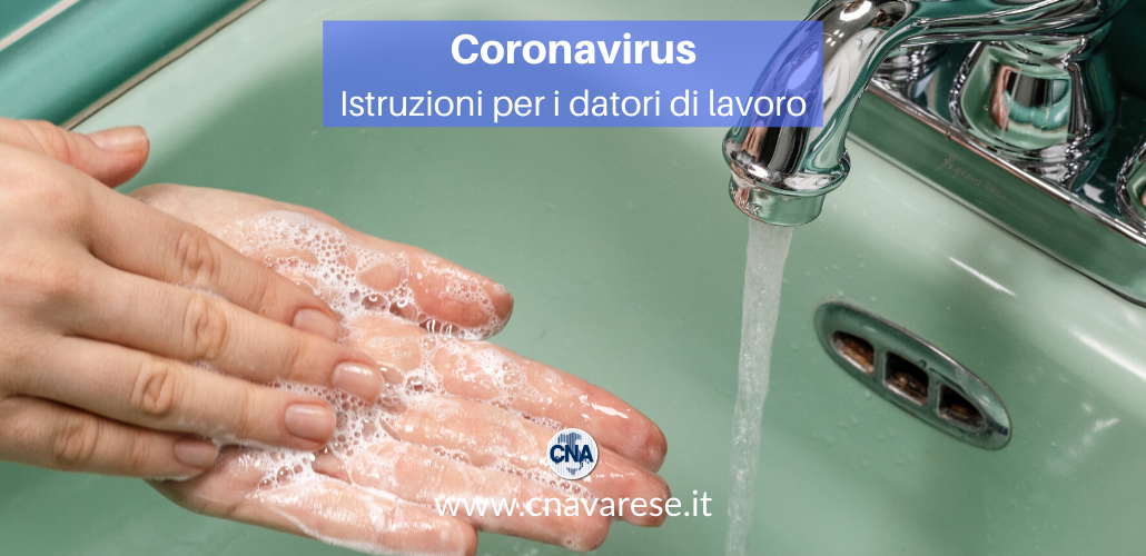Coronavirus istruzioni datori lavoro
