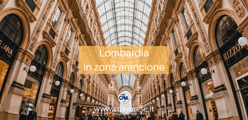 Lombardia in zona arancione