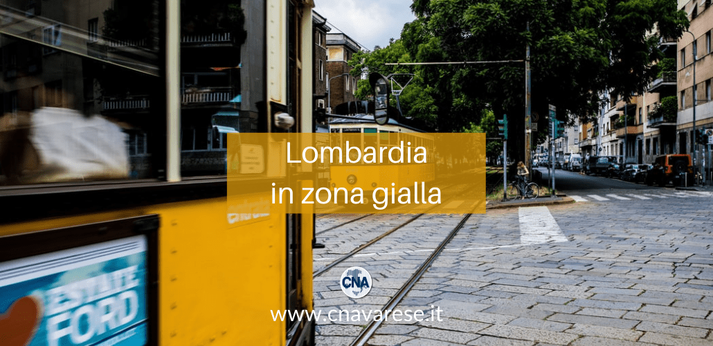 Lombardia in zona gialla