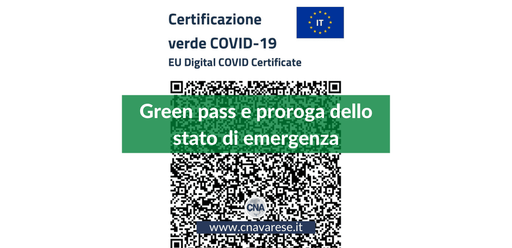 Green pass e stato di emergenza