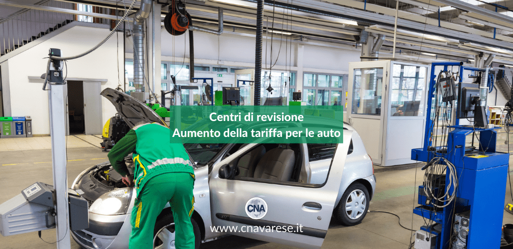 Centri revisione aumento tariffa auto