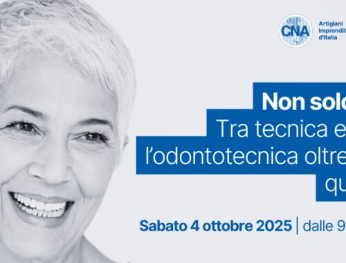 CNA Lombardia Nord Ovest organizza un evento di formazione per odontotecnici a Milano.